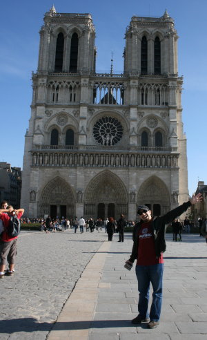 Me at Notre Dame