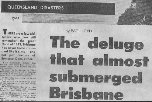 Telegraph 1970: The deluge that almost submerged Brisbane