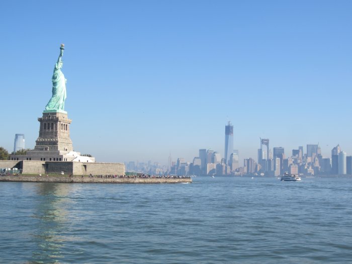 Photo from the ferry back to Manhattan