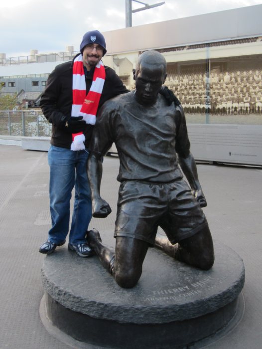The Thierry Henry statue