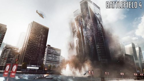 BF4 skyscraper collapsing
